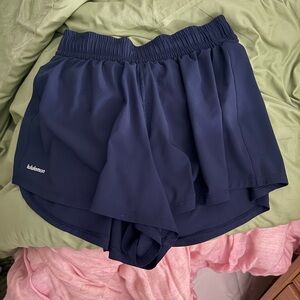 lululemon athletica Women's Navy/ Club Blue Athletic Shorts